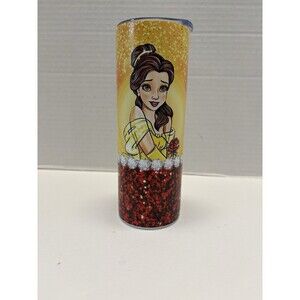 Belle Beauty And the Beast Disney Cup Lid